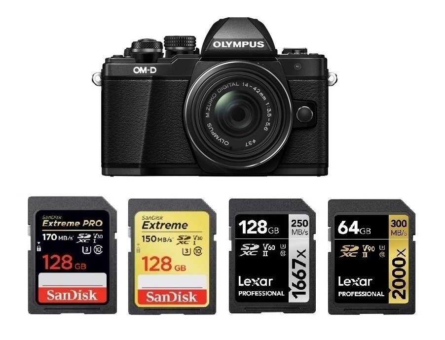 Op tijd Denken Doen Best Memory Cards for Olympus OM-D E-M10 Mark II - Camera Times